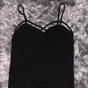 Strappy crop top